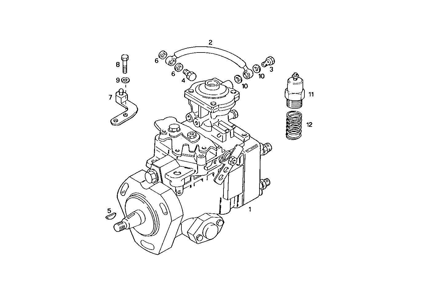 Iveco/FPT INJECTION PUMP ASSY