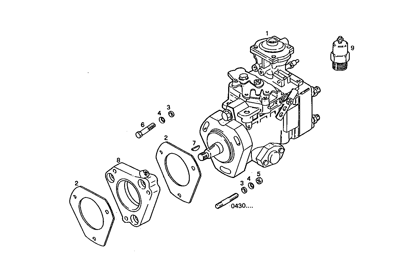 Iveco/FPT INJECTION PUMP ASSY