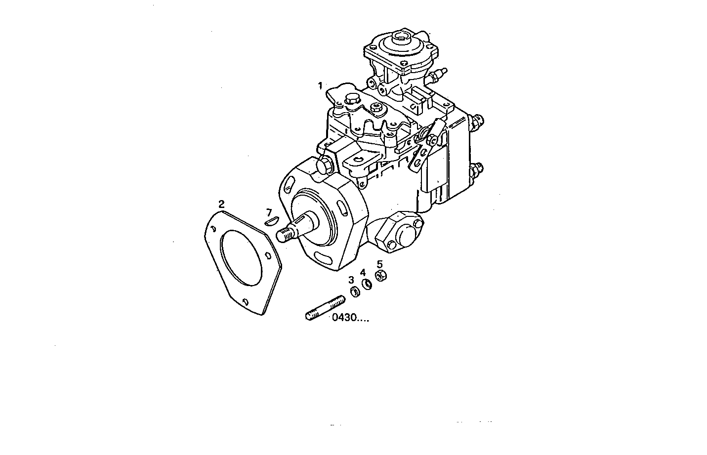 Iveco/FPT INJECTION PUMP ASSY