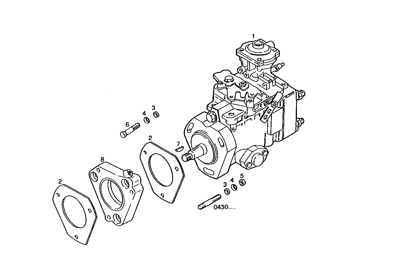 Iveco/FPT INJECTION PUMP ASSY