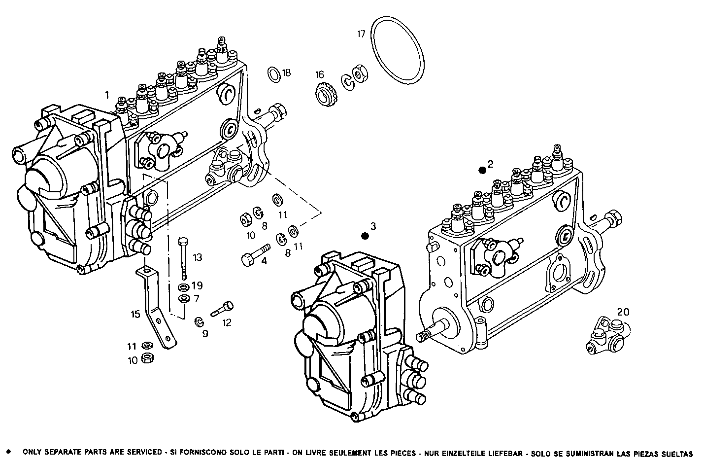 Iveco/FPT INJECTION PUMP ASSY