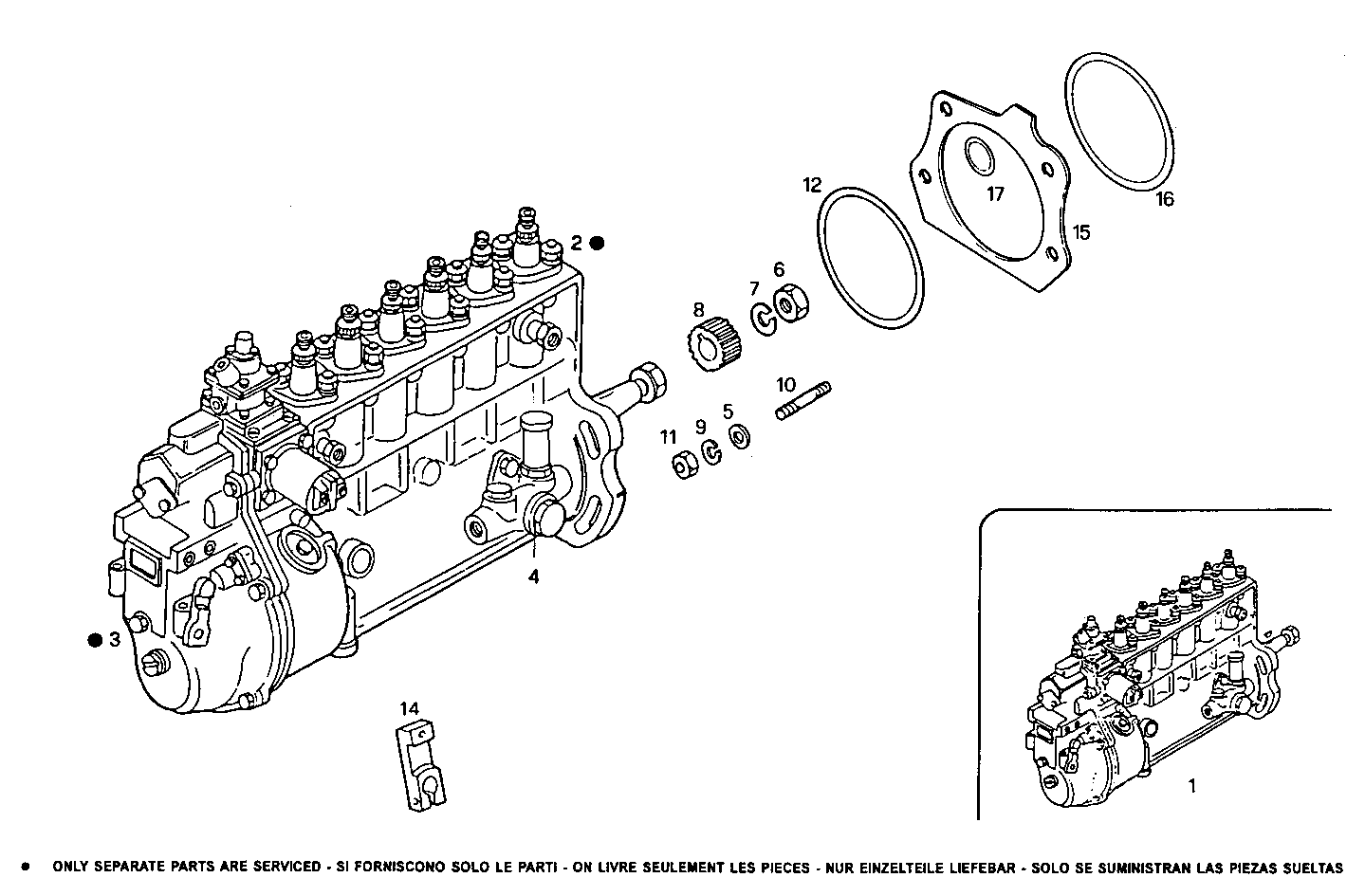 Iveco/FPT INJECTION PUMP ASSY