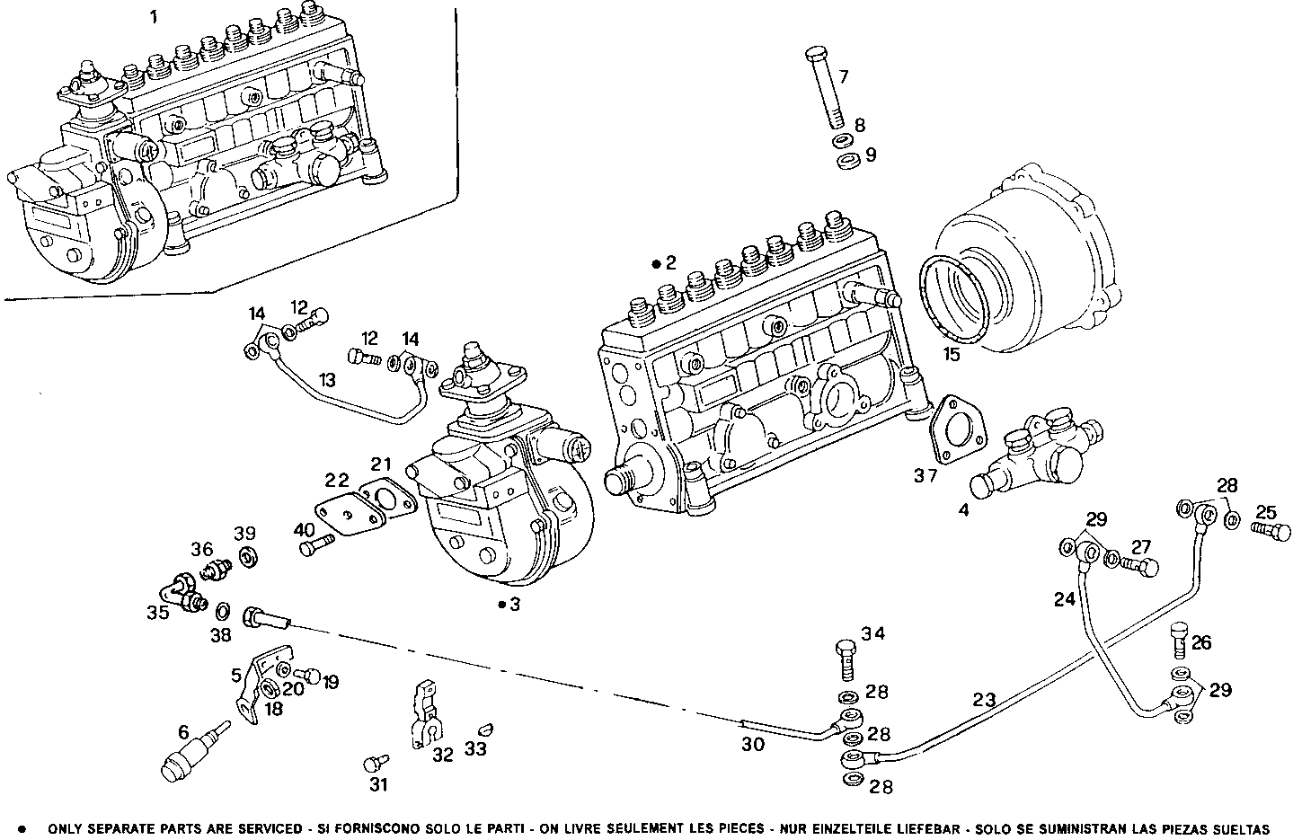 Iveco/FPT INJECTION PUMP ASSY