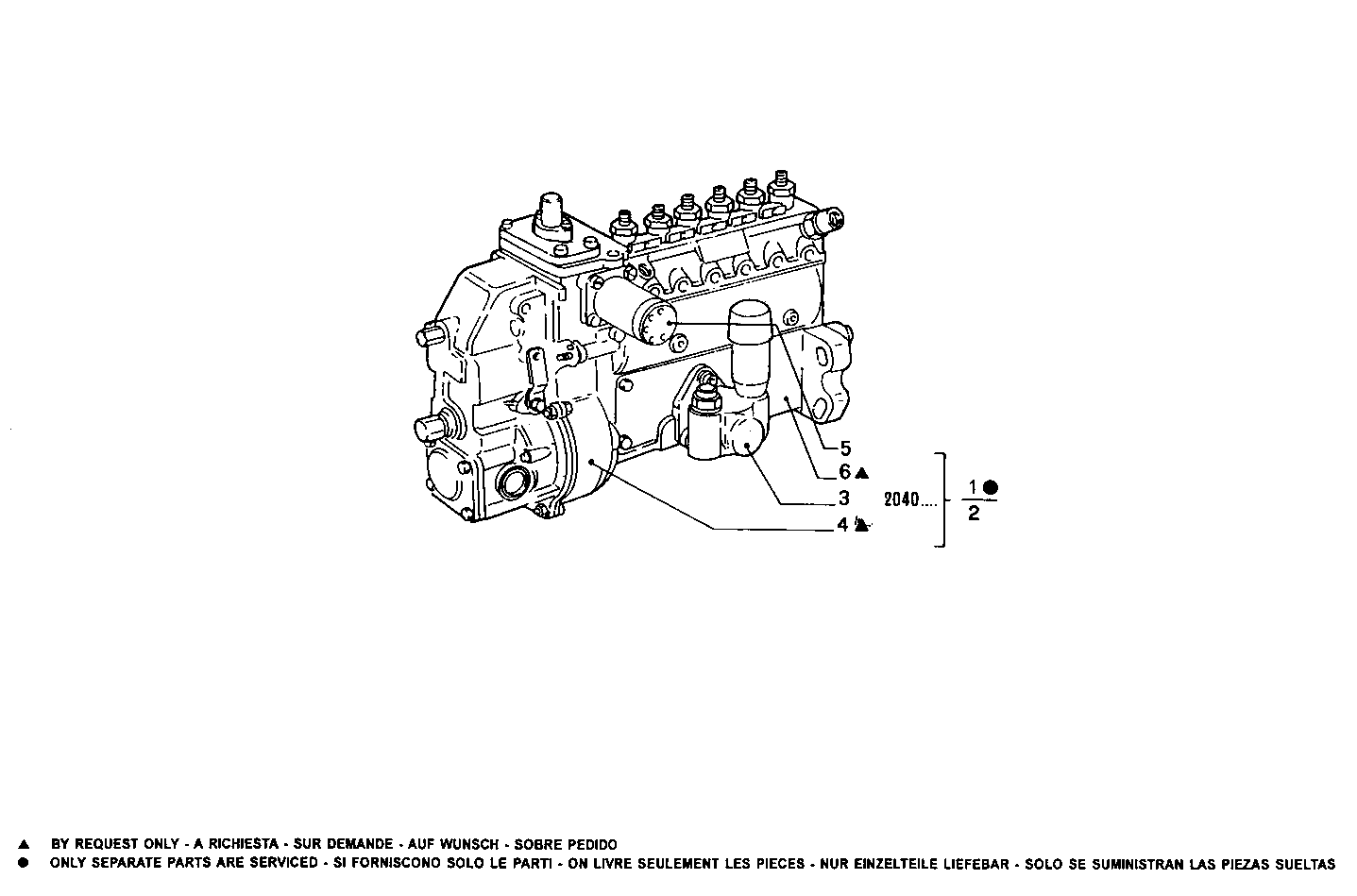 Iveco/FPT INJECTION PUMP ASSY