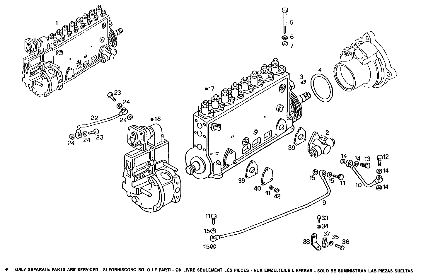 Iveco/FPT INJECTION PUMP ASSY