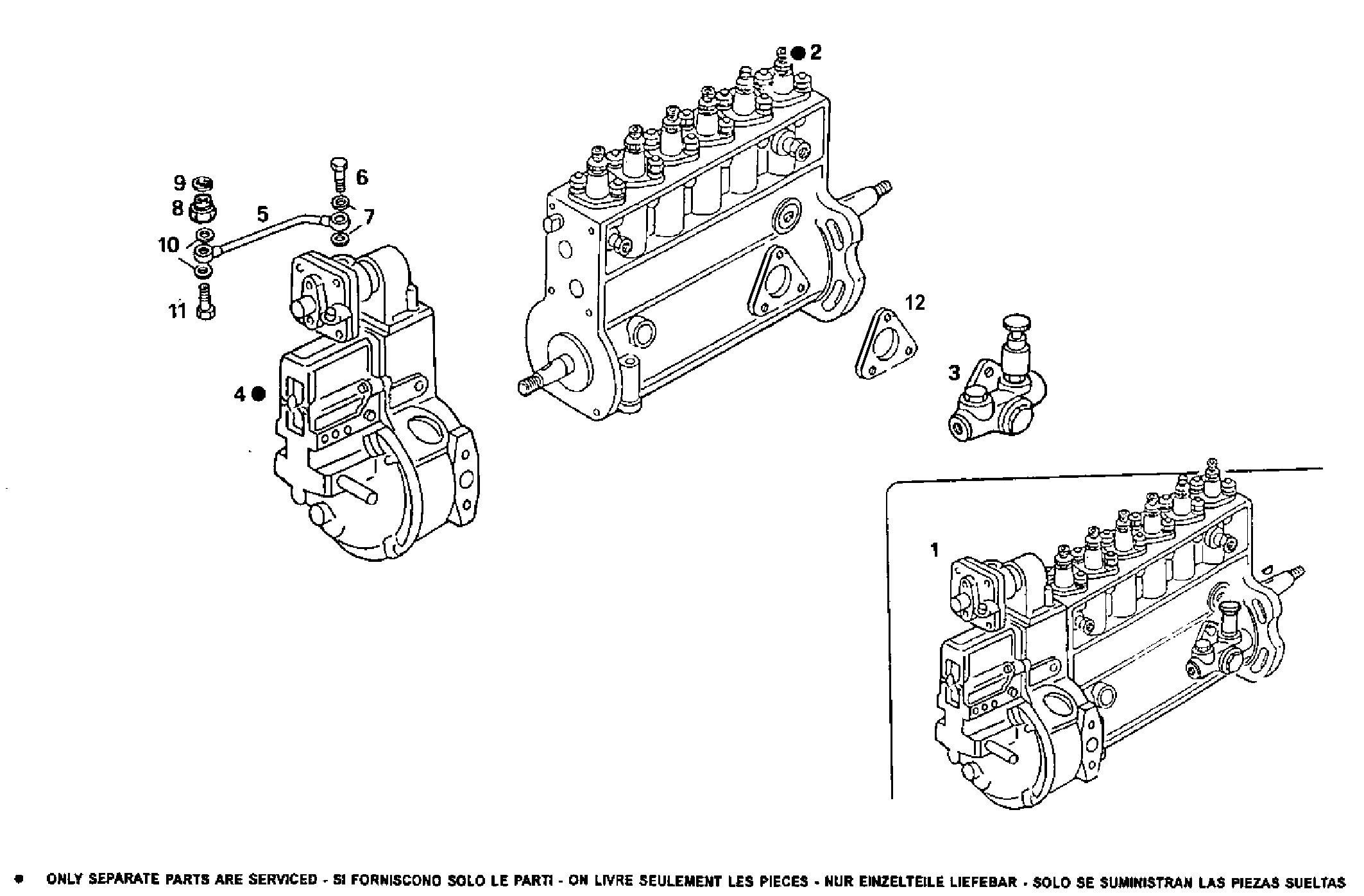 Iveco/FPT INJECTION PUMP ASSY