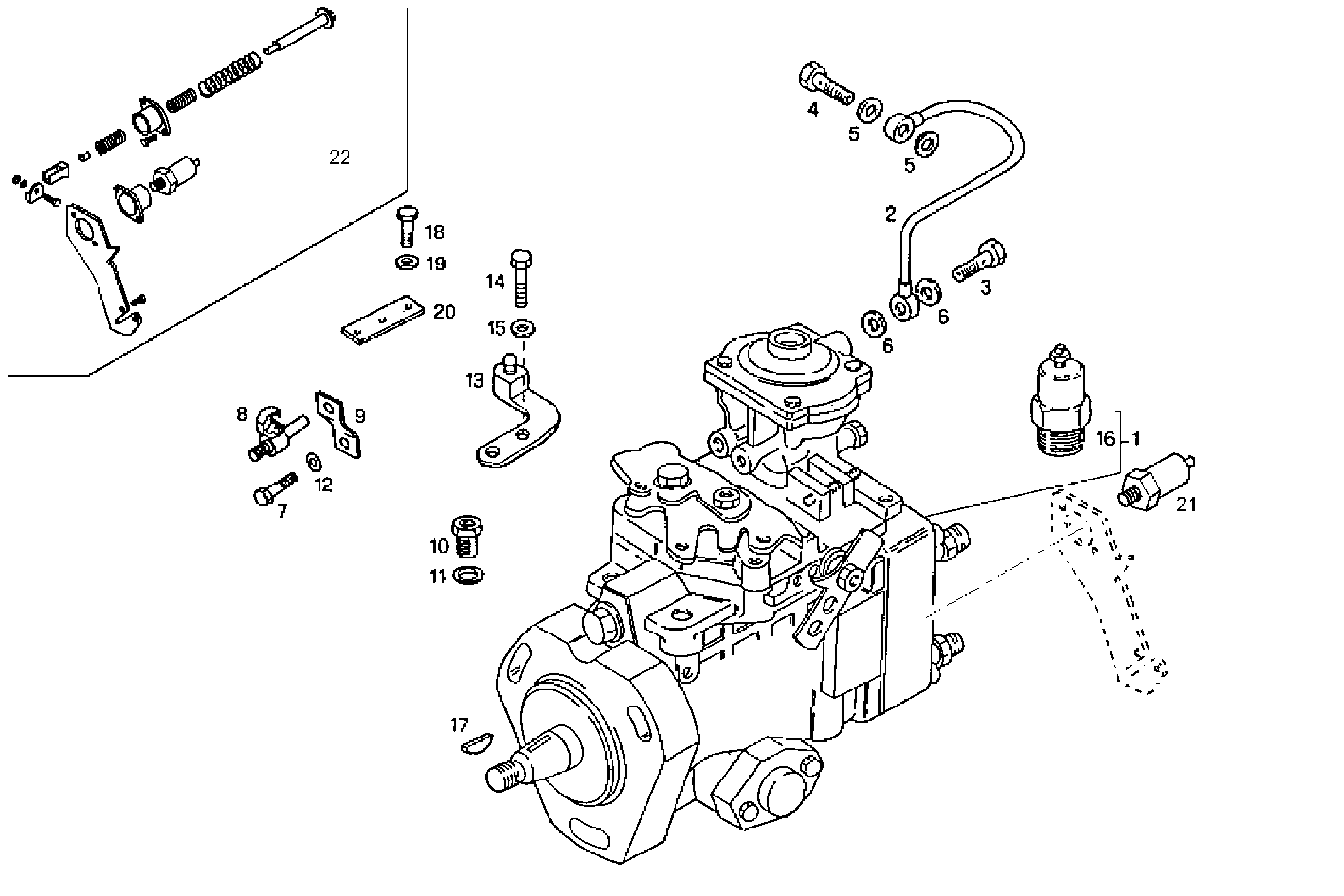 Iveco/FPT INJECTION PUMP ASSY