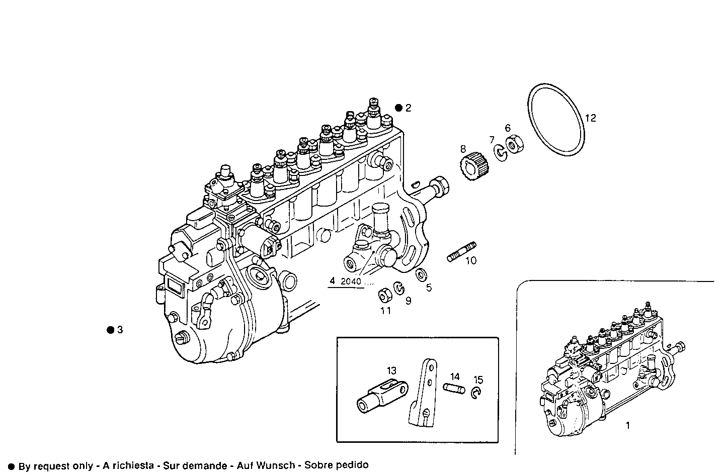 Iveco/FPT INJECTION PUMP ASSY