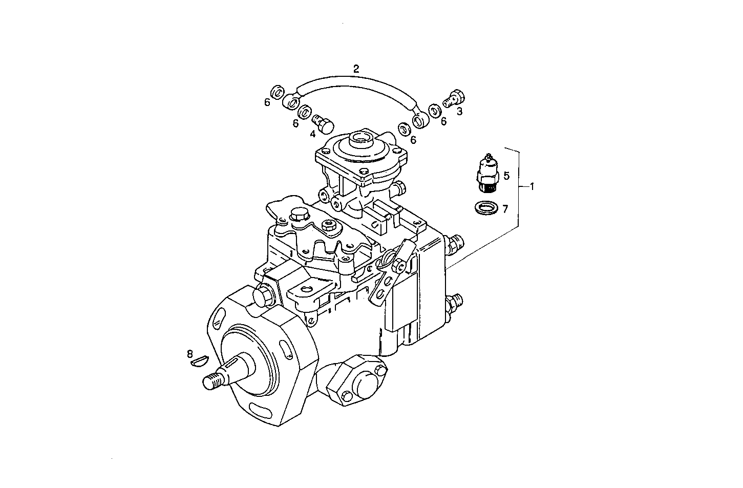 Iveco/FPT INJECTION PUMP ASSY