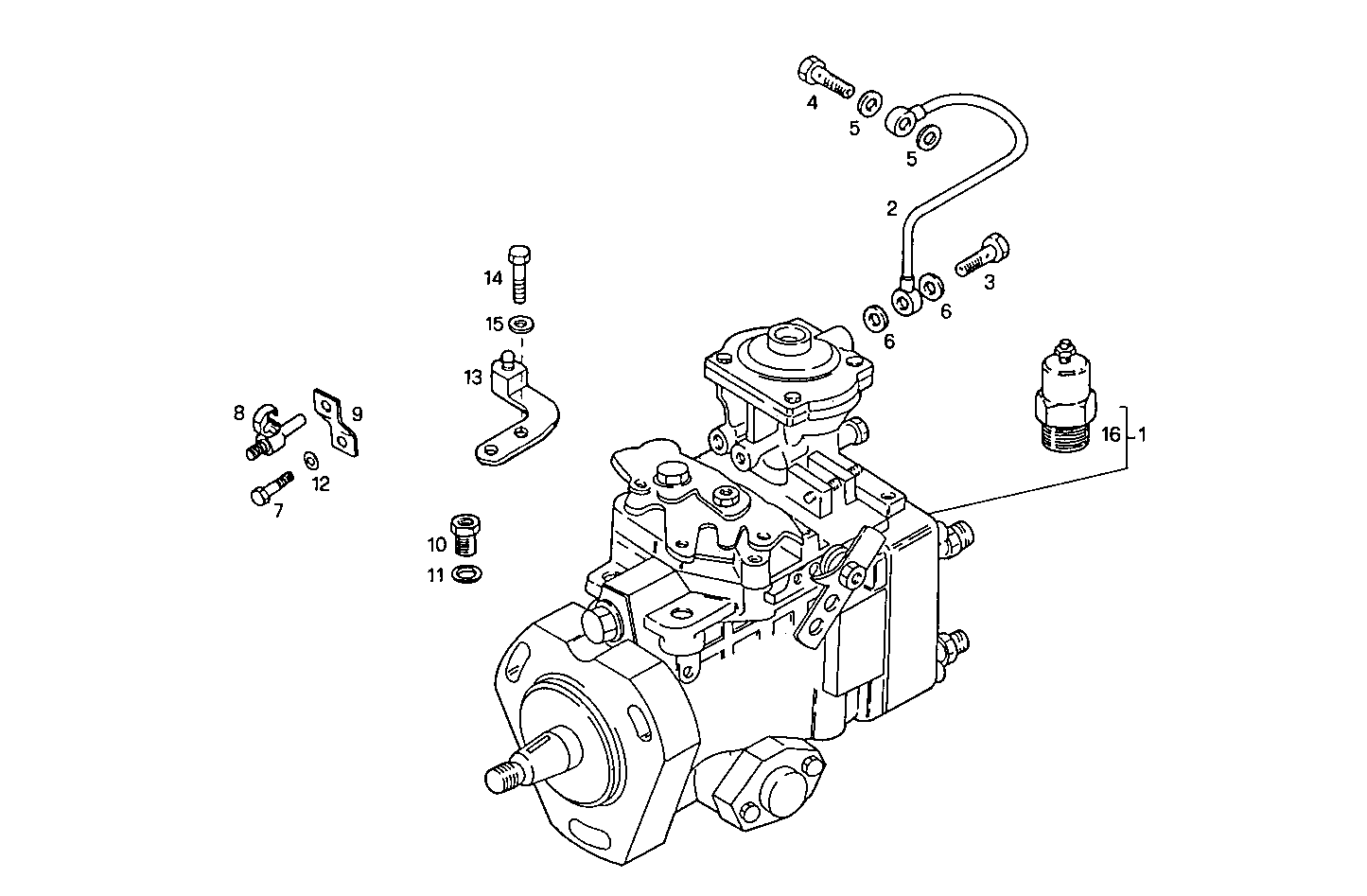 Iveco/FPT INJECTION PUMP ASSY