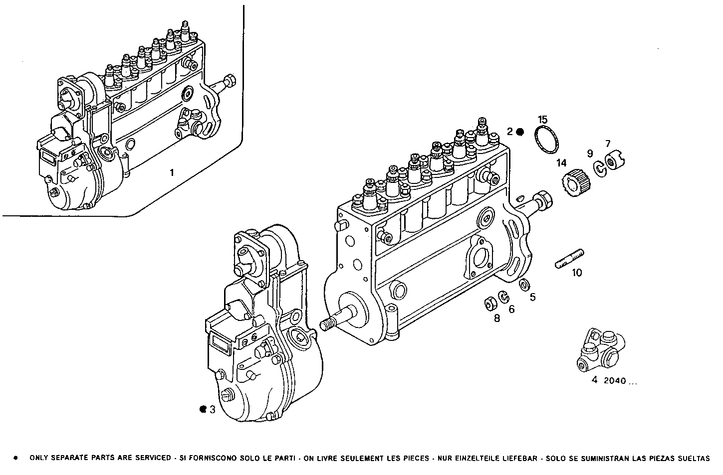 Iveco/FPT INJECTION PUMP ASSY