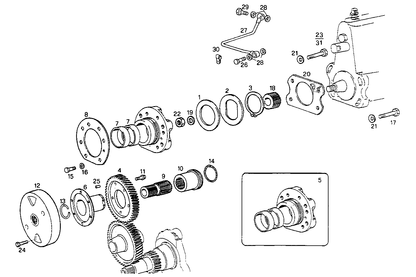 Iveco/FPT INJECTION PUMP DRIVE