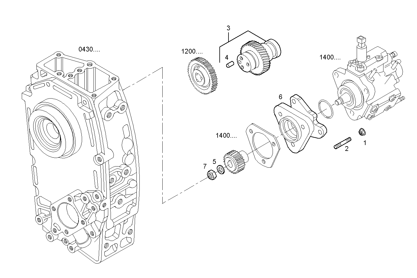 Iveco/FPT INJECTION PUMP DRIVE