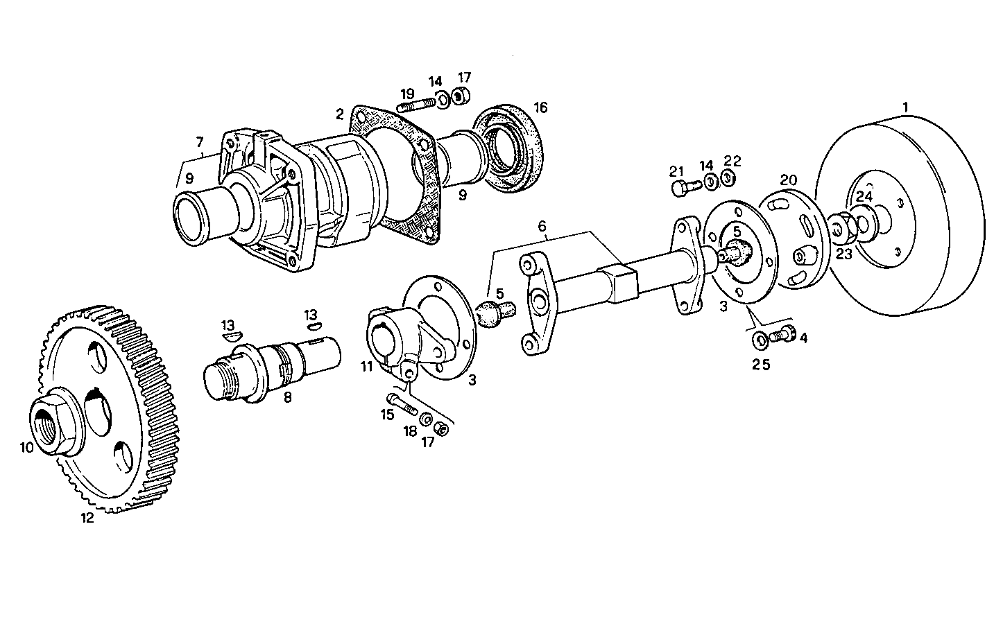 Iveco/FPT INJECTION PUMP DRIVE