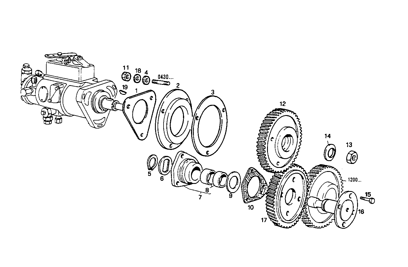 Iveco/FPT INJECTION PUMP DRIVE