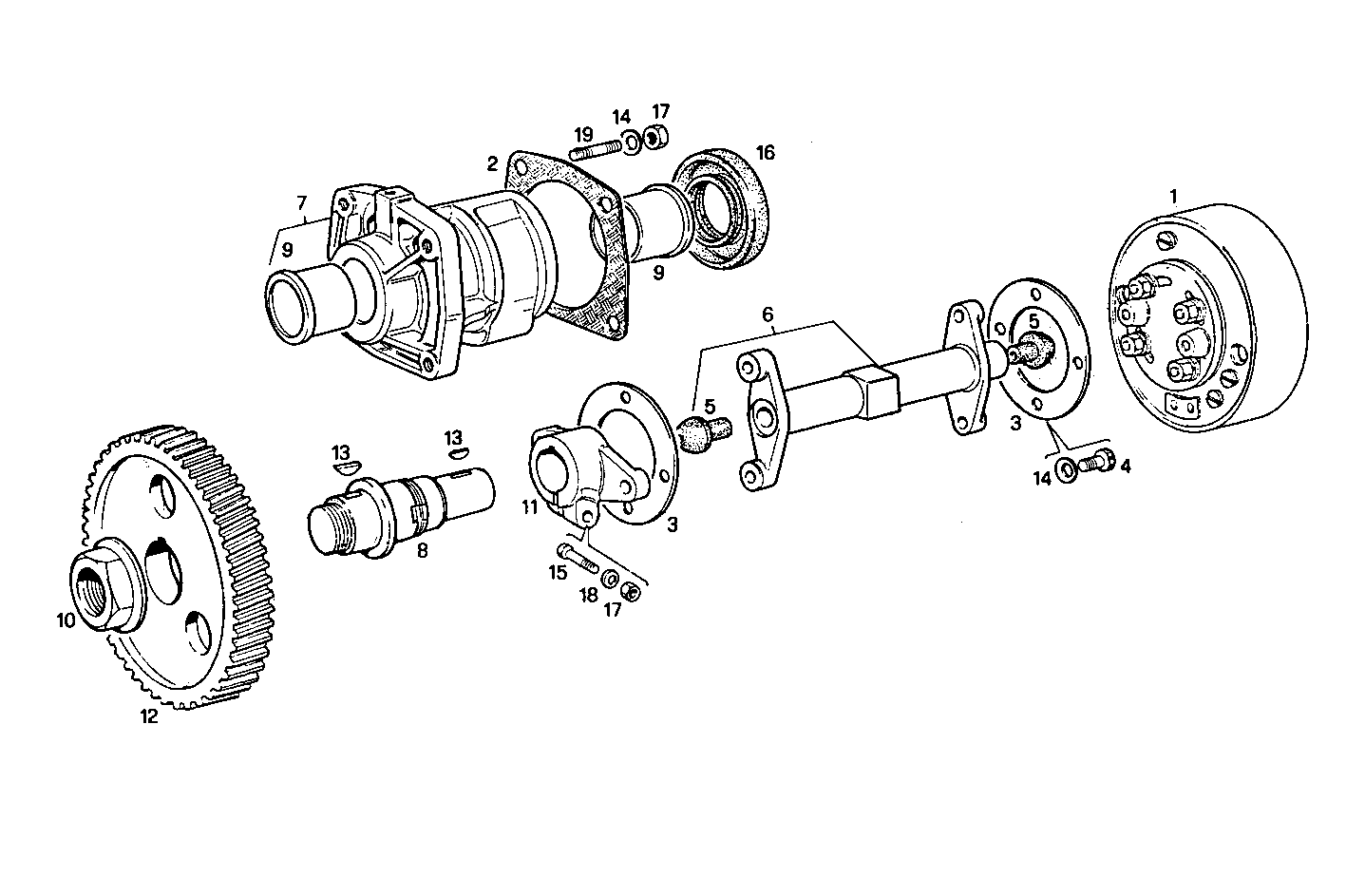 Iveco/FPT INJECTION PUMP DRIVE