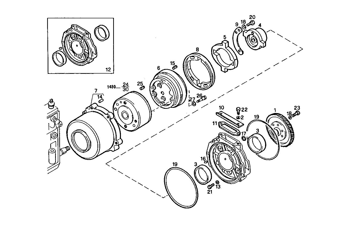 Iveco/FPT INJECTION PUMP DRIVE