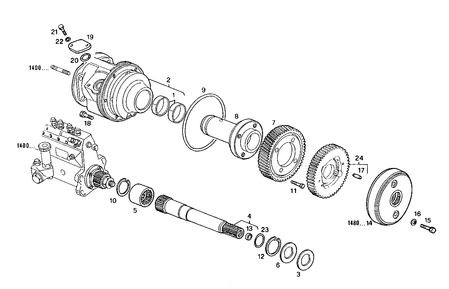 Iveco/FPT INJECTION PUMP DRIVE