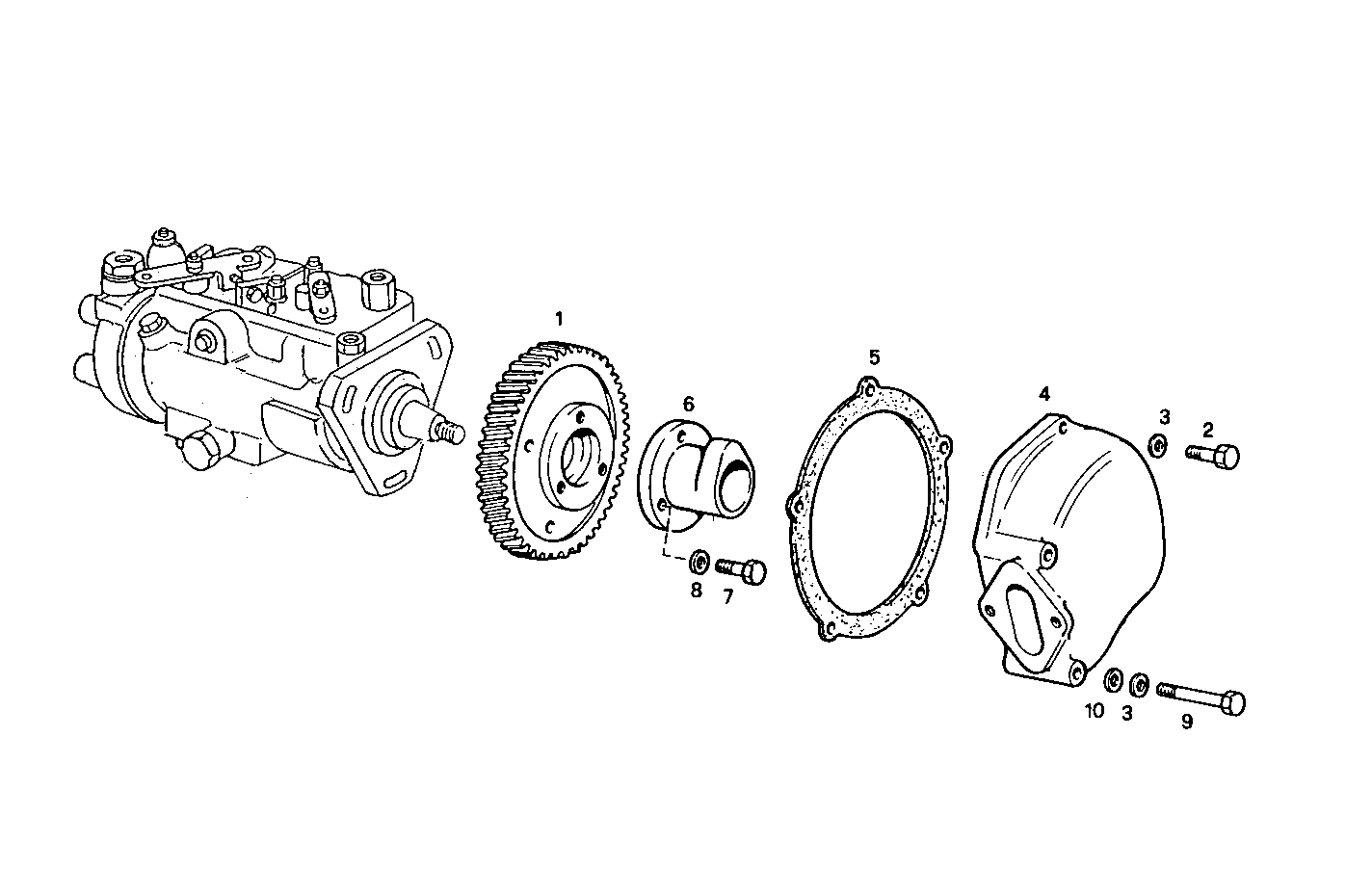 Iveco/FPT INJECTION PUMP DRIVE