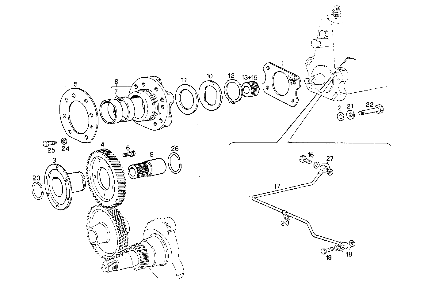 Iveco/FPT INJECTION PUMP DRIVE