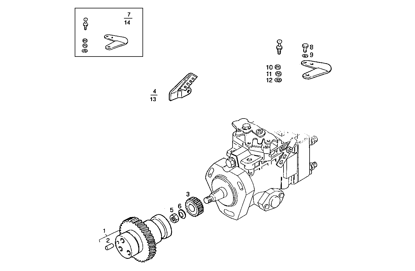 Iveco/FPT INJECTION PUMP DRIVE