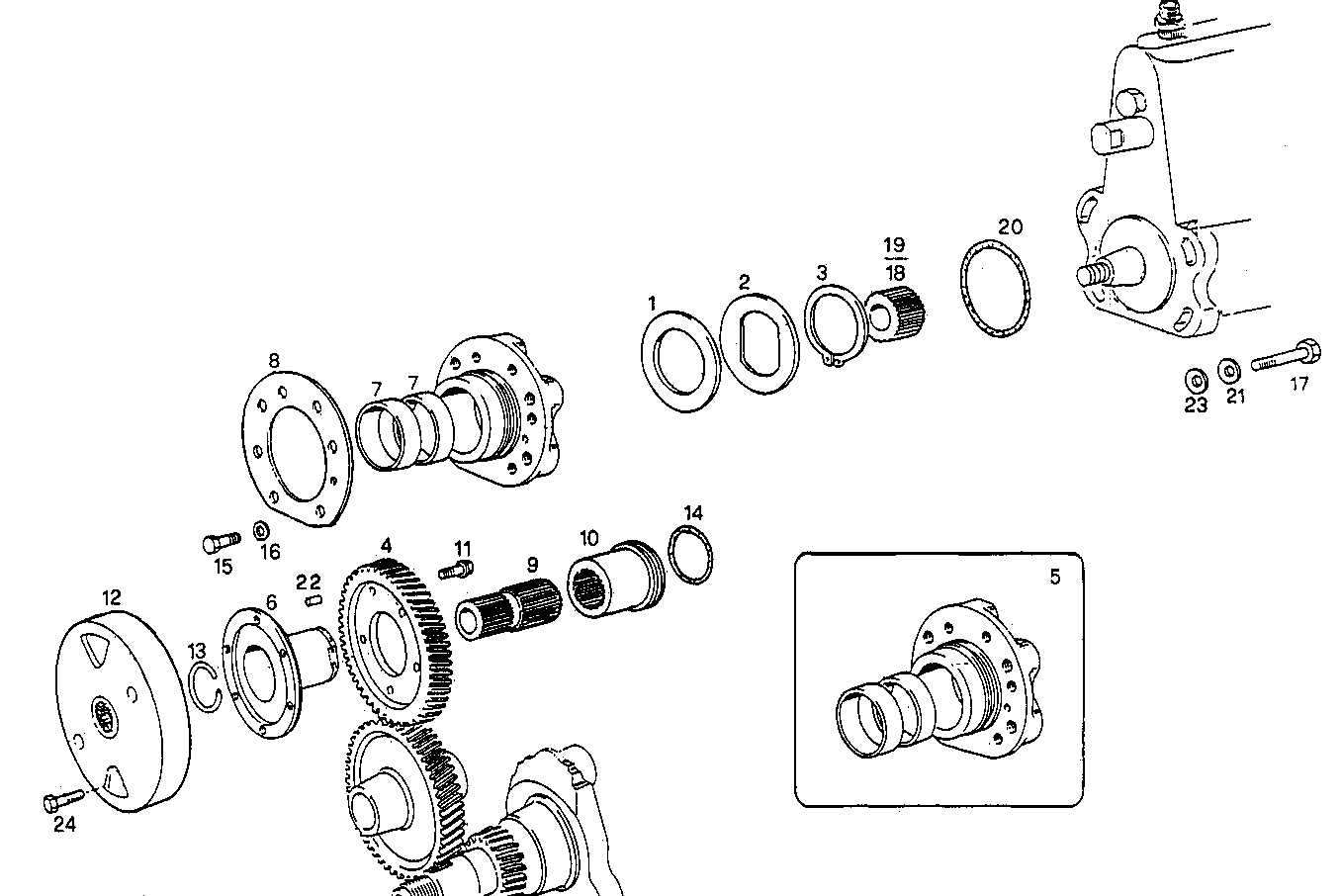 Iveco/FPT INJECTION PUMP DRIVE