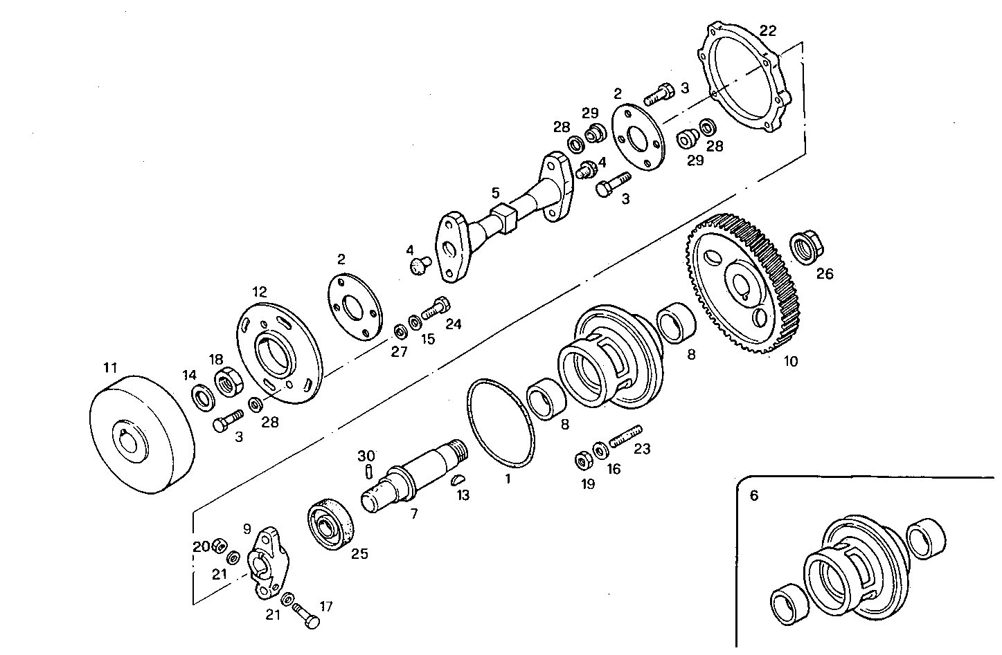 Iveco/FPT INJECTION PUMP DRIVE