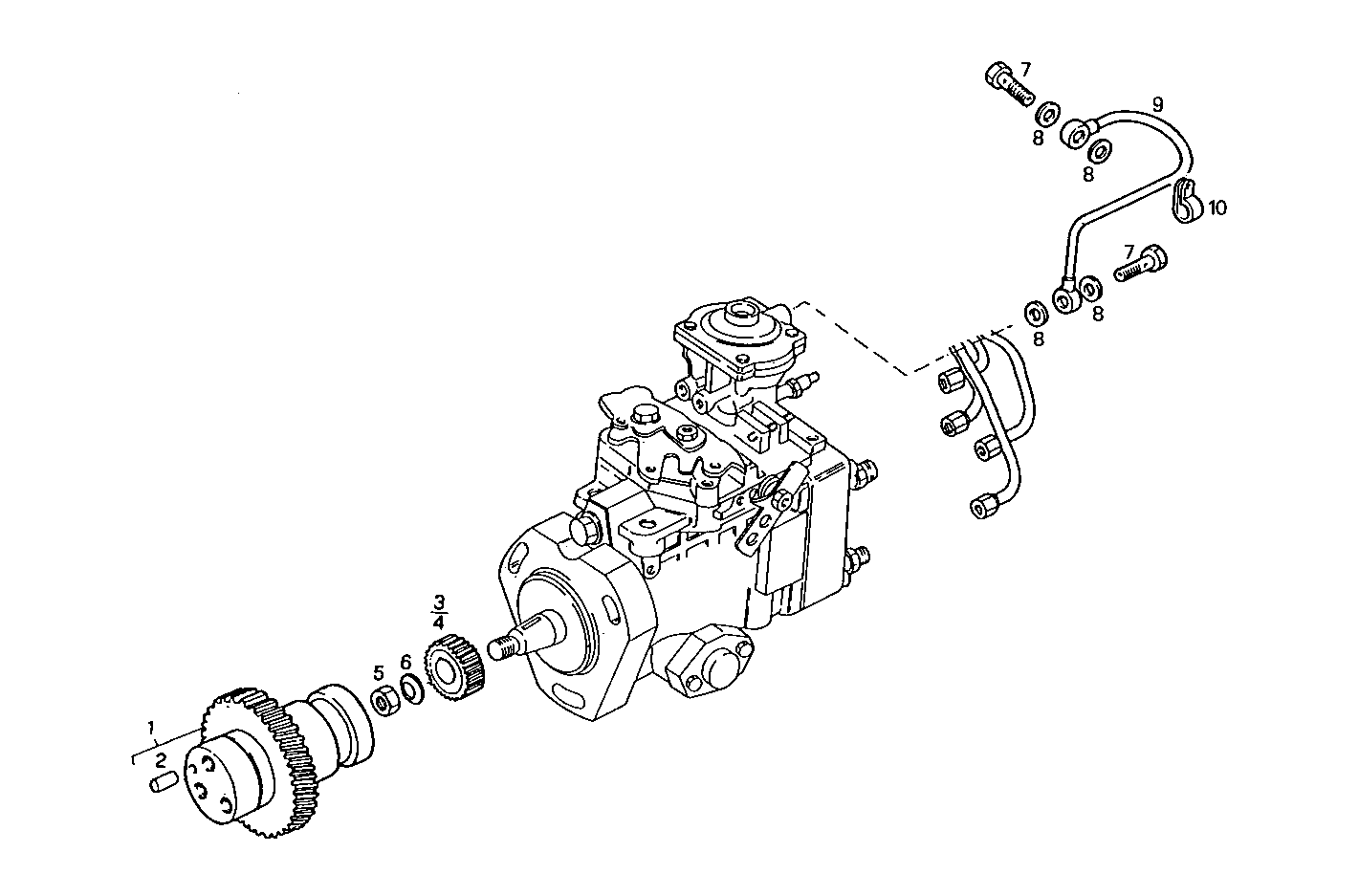 Iveco/FPT INJECTION PUMP DRIVE