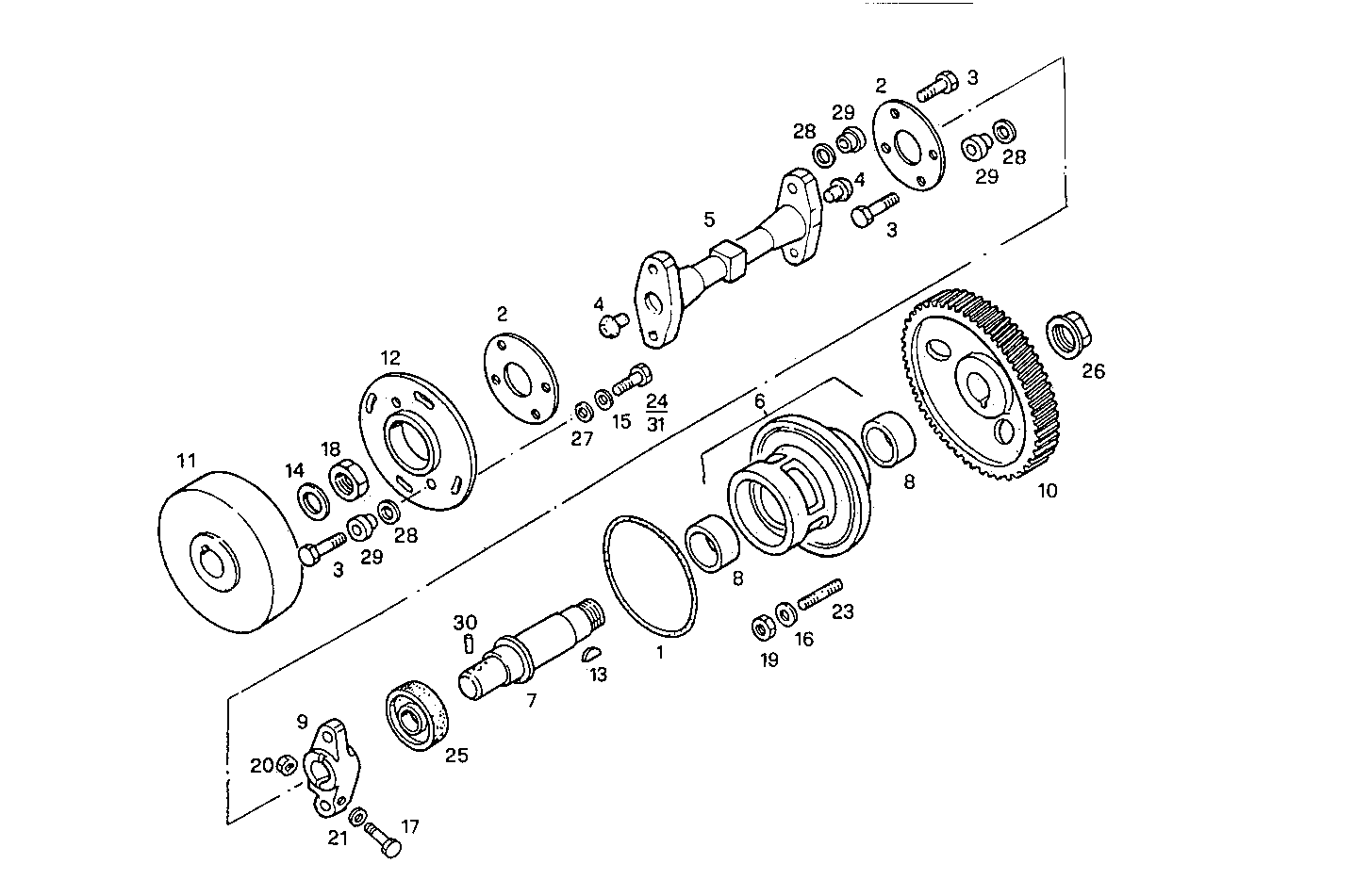 Iveco/FPT INJECTION PUMP DRIVE