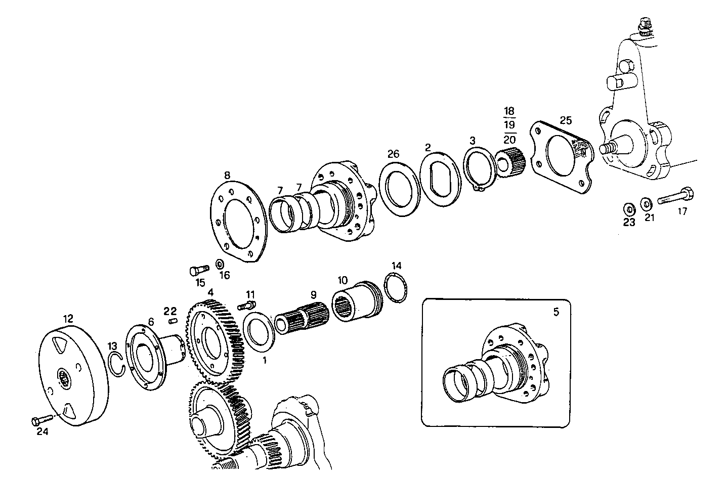 Iveco/FPT INJECTION PUMP DRIVE