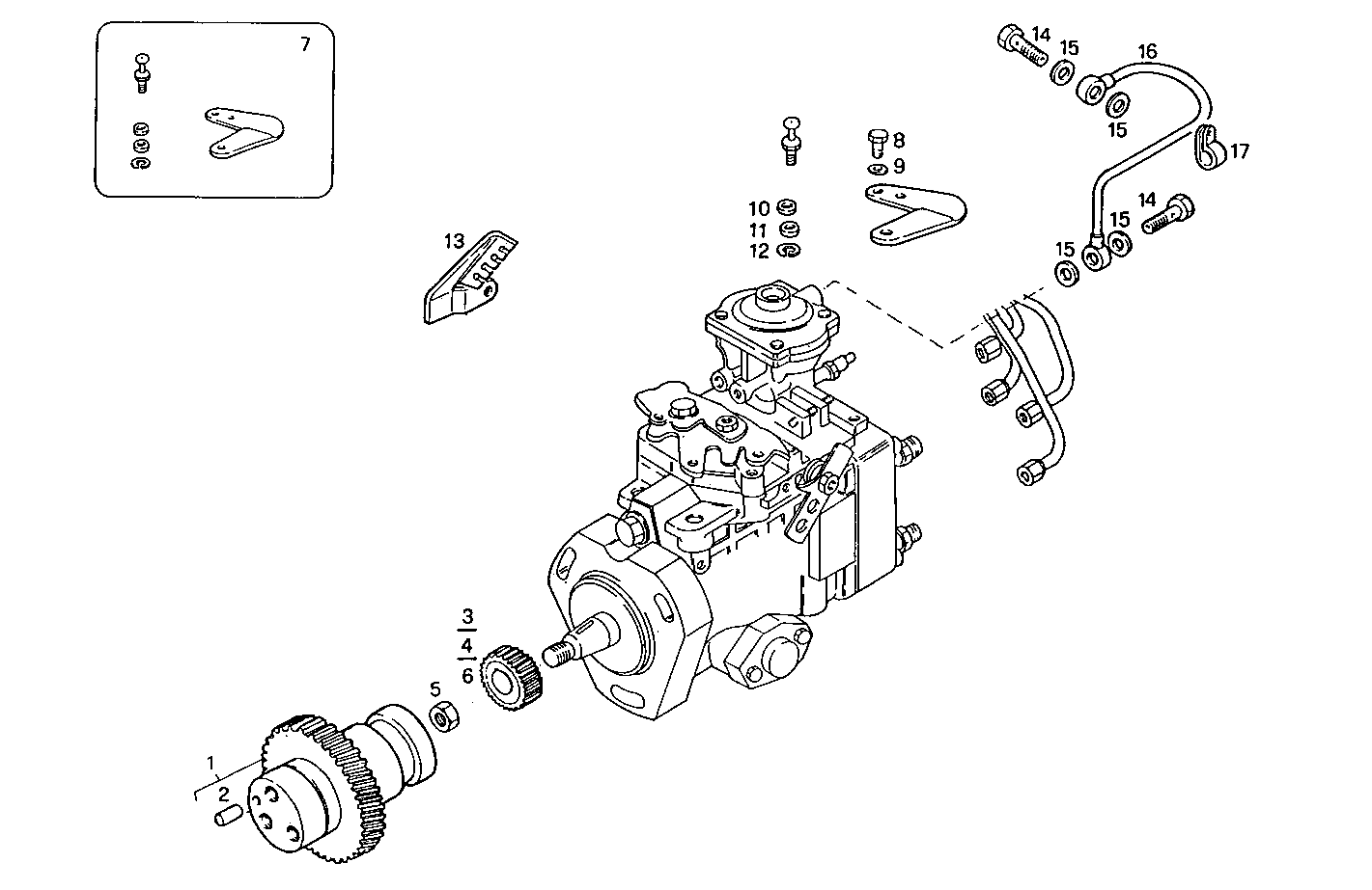 Iveco/FPT INJECTION PUMP DRIVE