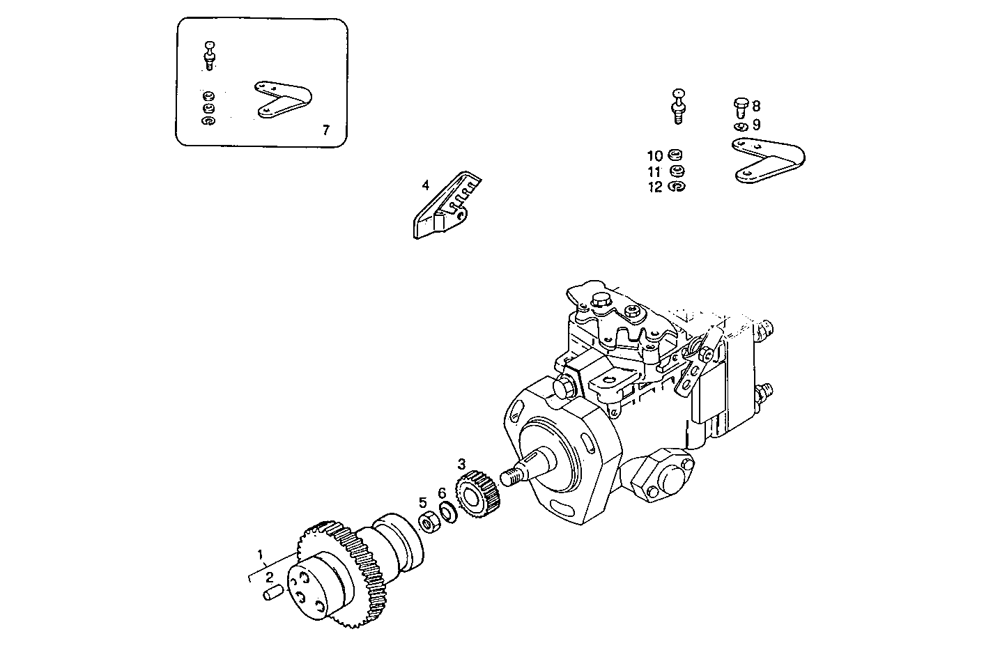 Iveco/FPT INJECTION PUMP DRIVE