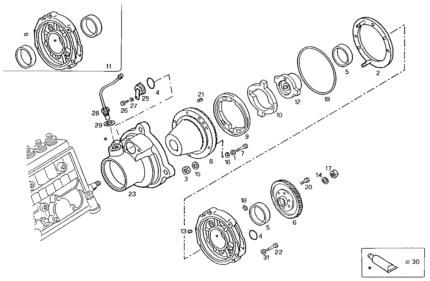 Iveco/FPT INJECTION PUMP DRIVE