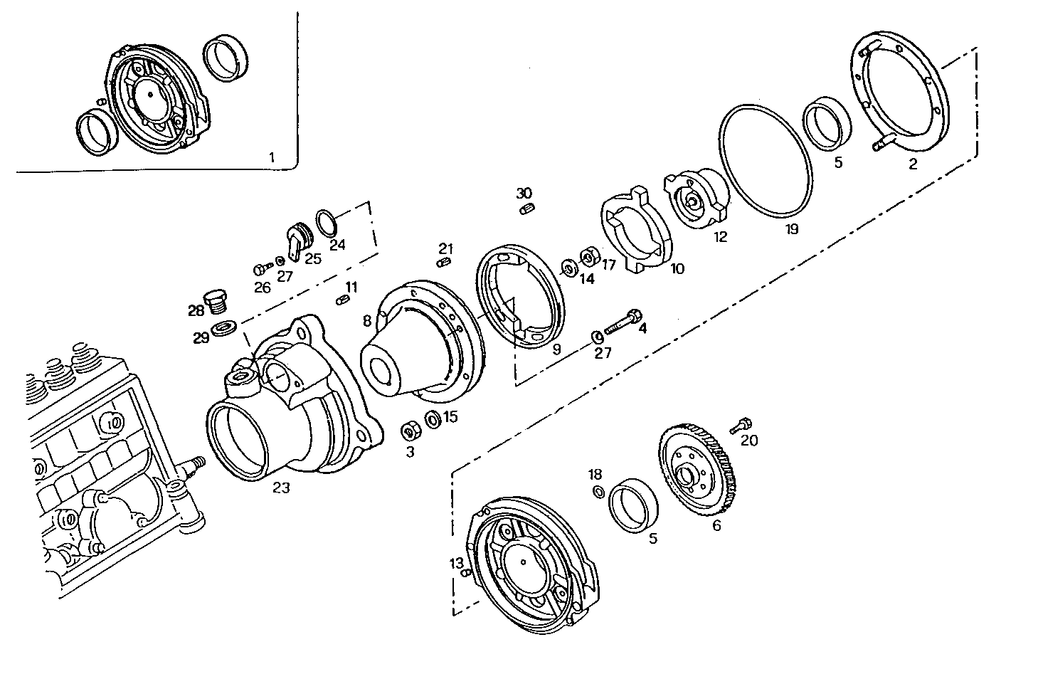 Iveco/FPT INJECTION PUMP DRIVE