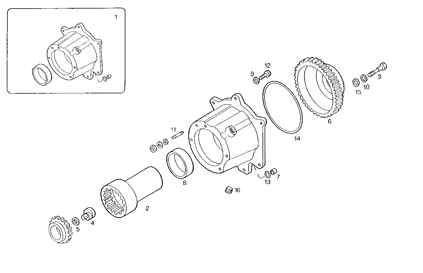 Iveco/FPT INJECTION PUMP DRIVE