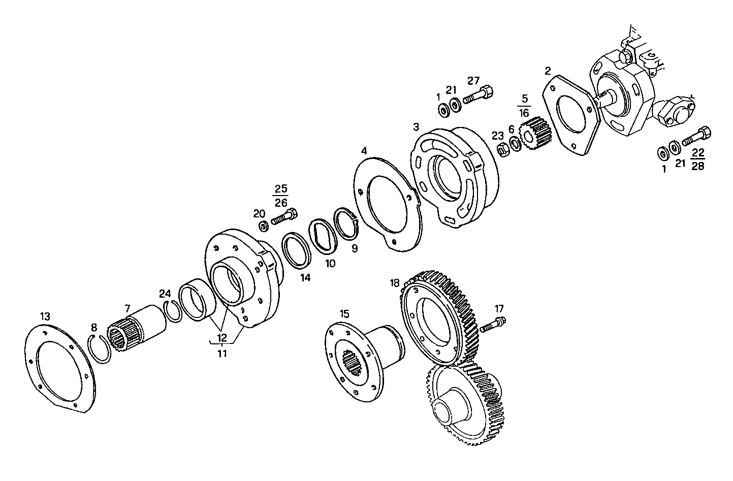 Iveco/FPT INJECTION PUMP DRIVE