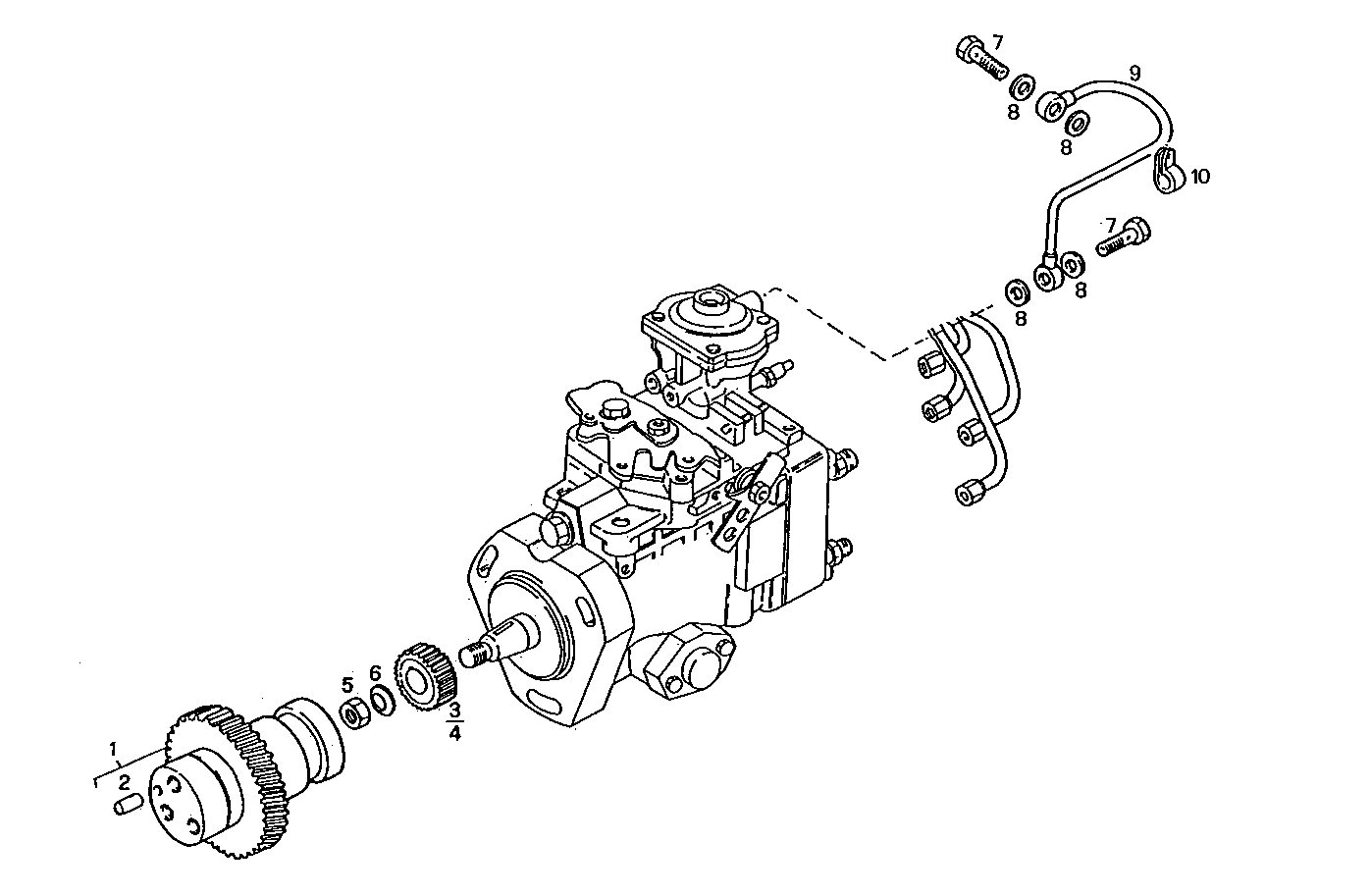 Iveco/FPT INJECTION PUMP DRIVE