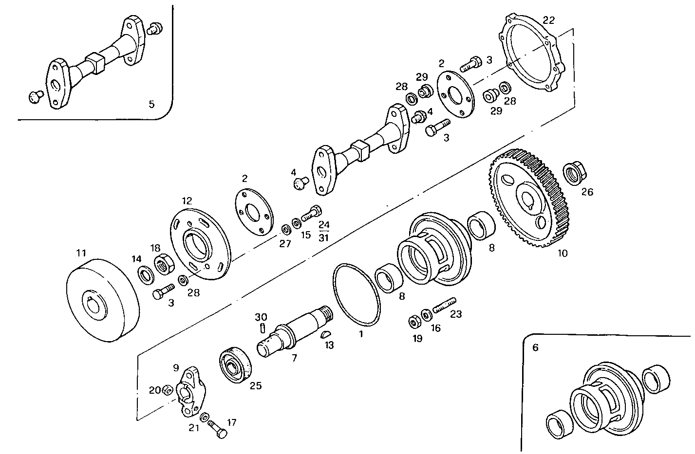 Iveco/FPT INJECTION PUMP DRIVE