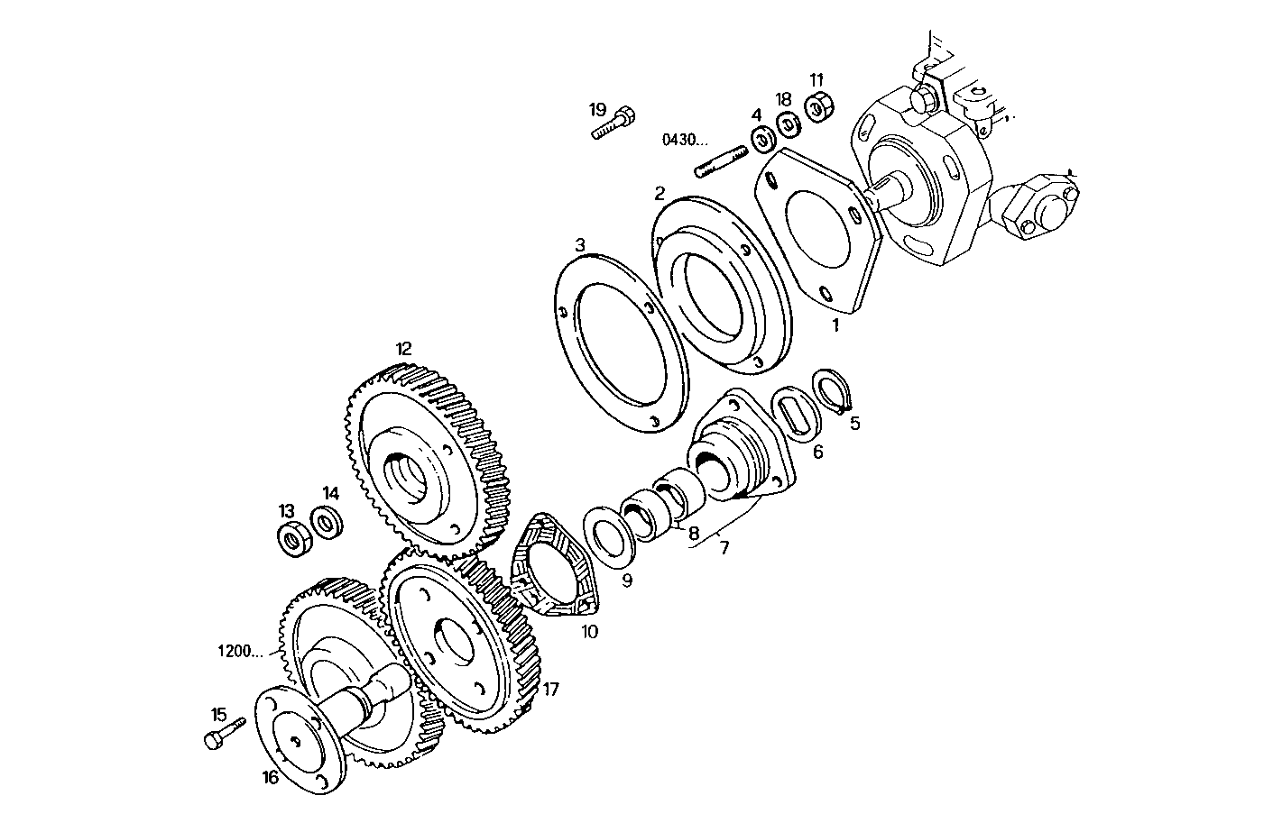 Iveco/FPT INJECTION PUMP DRIVE