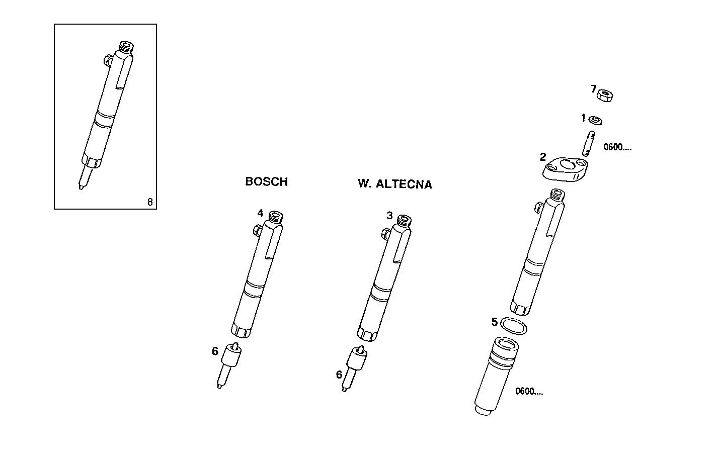 Iveco/FPT INJECTORS