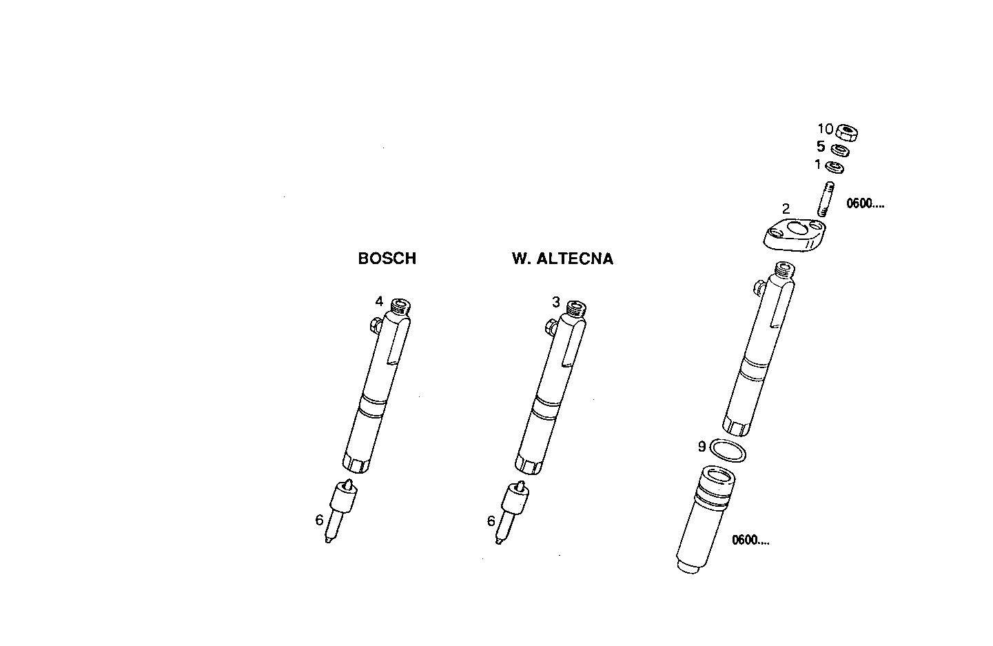 Iveco/FPT INJECTORS