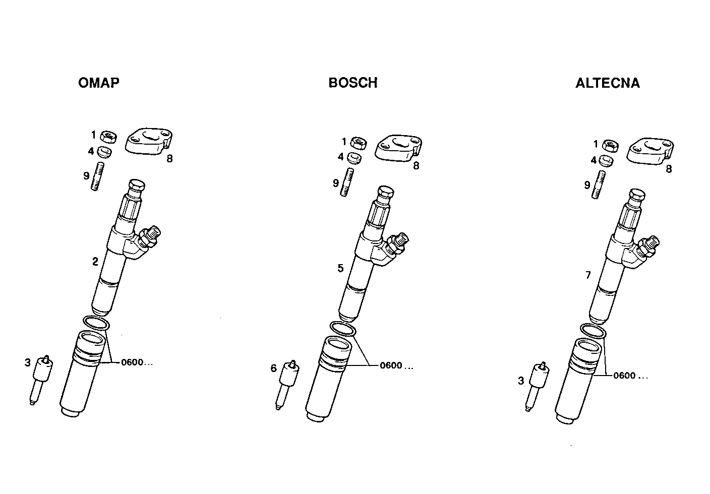 Iveco/FPT INJECTORS