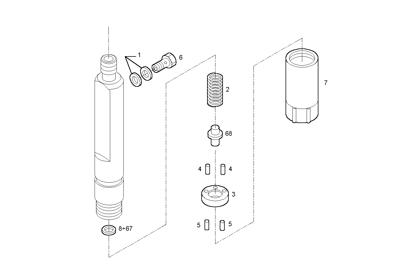 Iveco/FPT NOZZLE HOLDER (COMPONENTS)