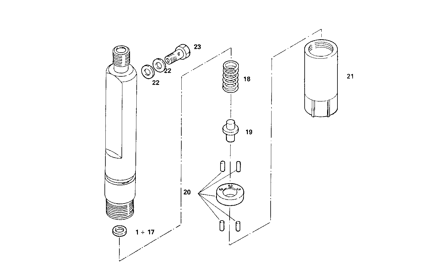 Iveco/FPT NOZZLE HOLDER (COMPONENTS)