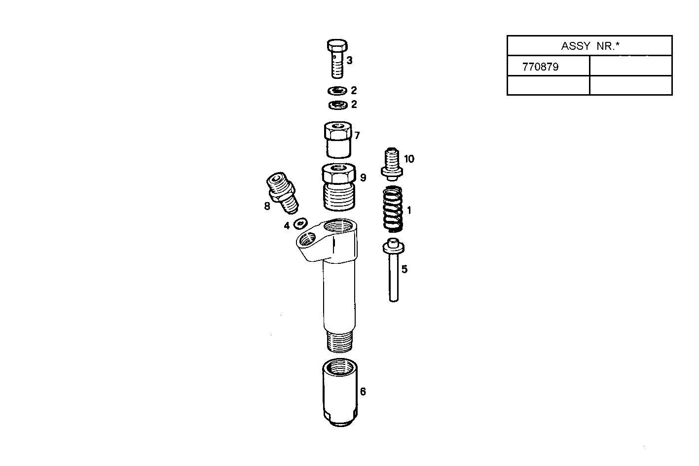 Iveco/FPT NOZZLE HOLDER (COMPONENTS)