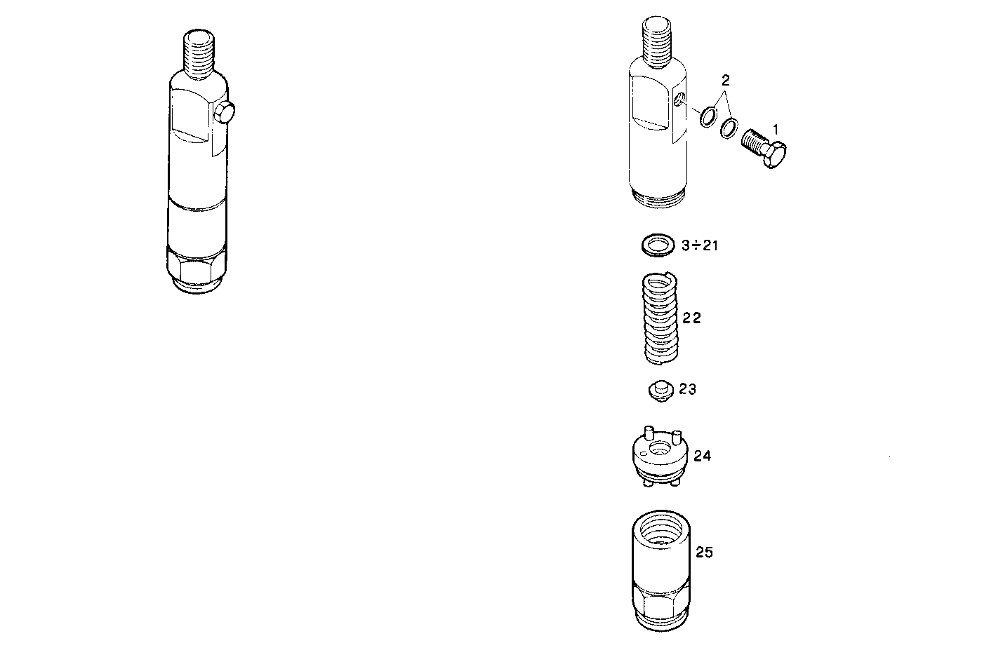 Iveco/FPT NOZZLE HOLDER (COMPONENTS)