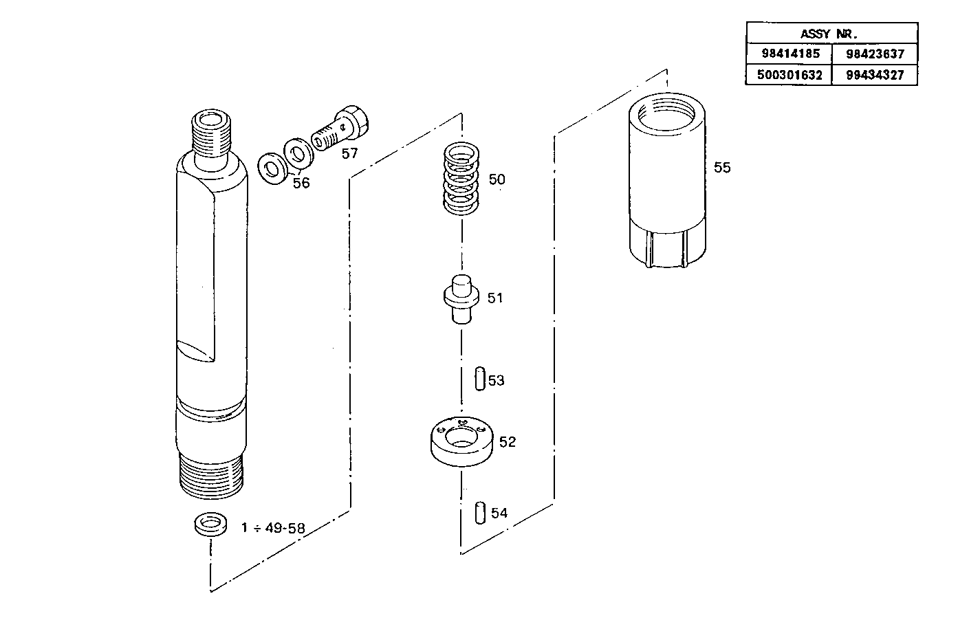 Iveco/FPT NOZZLE HOLDER (COMPONENTS)