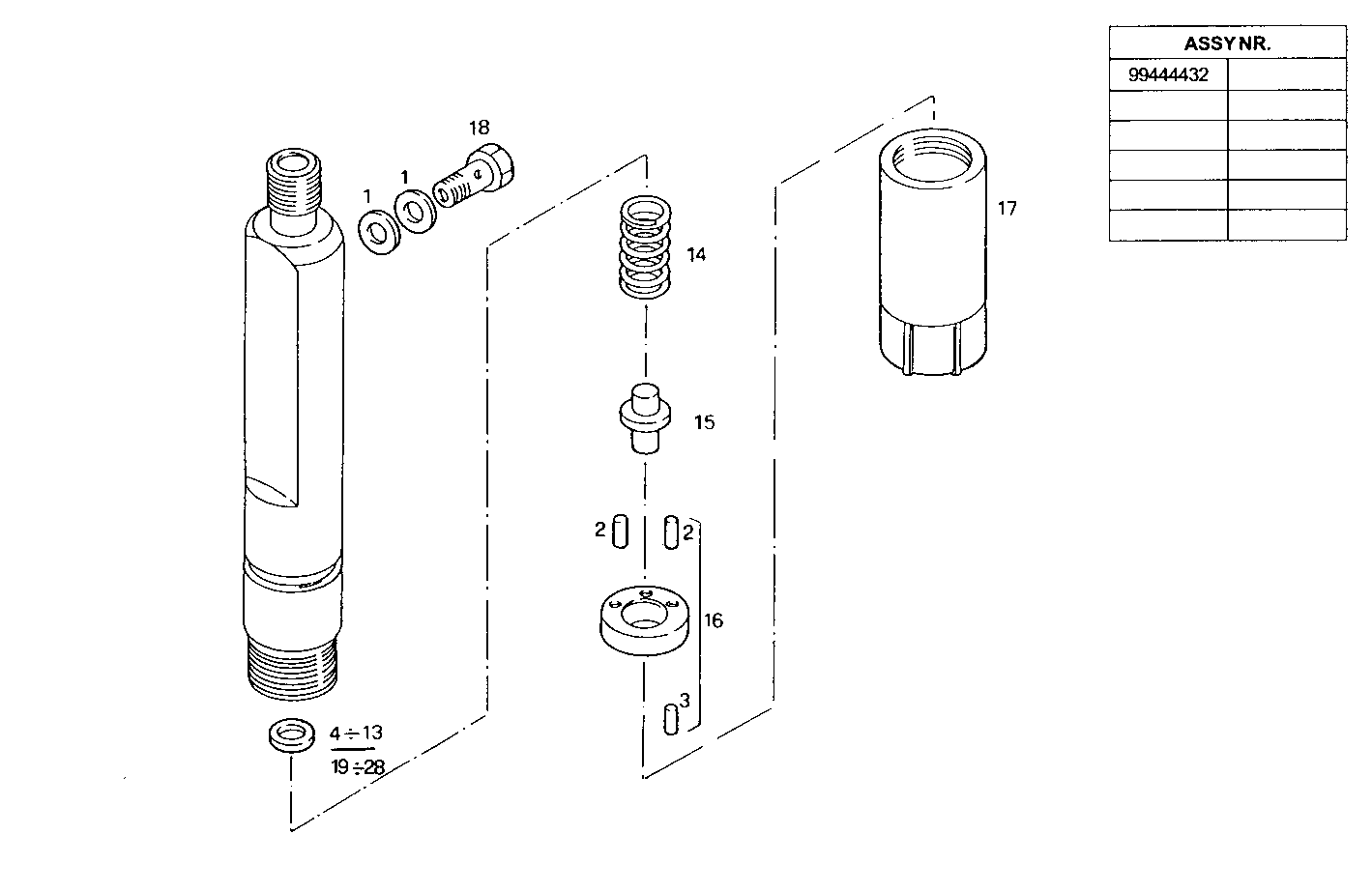 Iveco/FPT NOZZLE HOLDER (COMPONENTS)