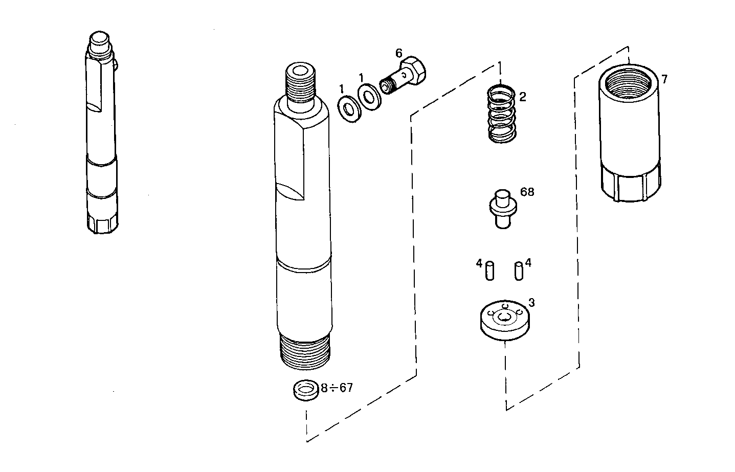 Iveco/FPT NOZZLE HOLDER (COMPONENTS)