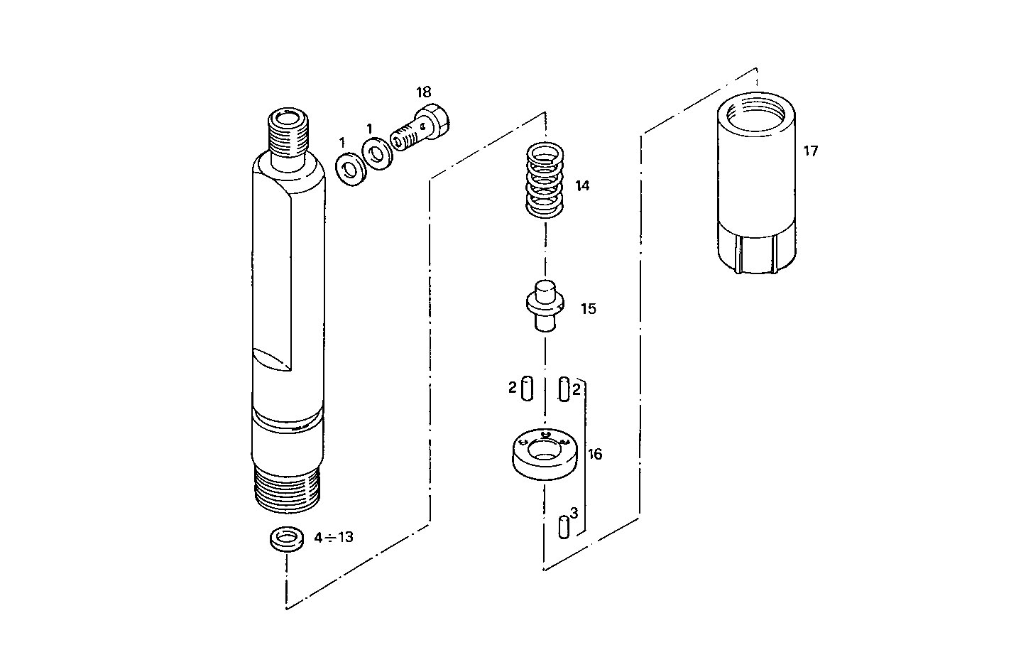 Iveco/FPT NOZZLE HOLDER (COMPONENTS)